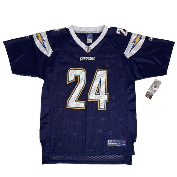 Reebok Ryan Mathews San Diego Chargers NFL Jersey On Field 24 NWT - Picture 1 of 7